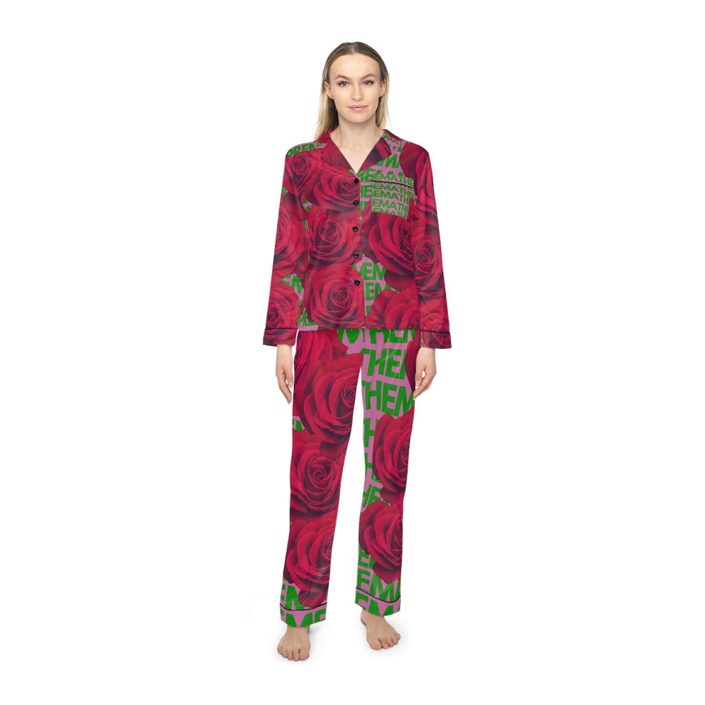 SUPREMEMATHEMATICS SATIN PAJAMAS