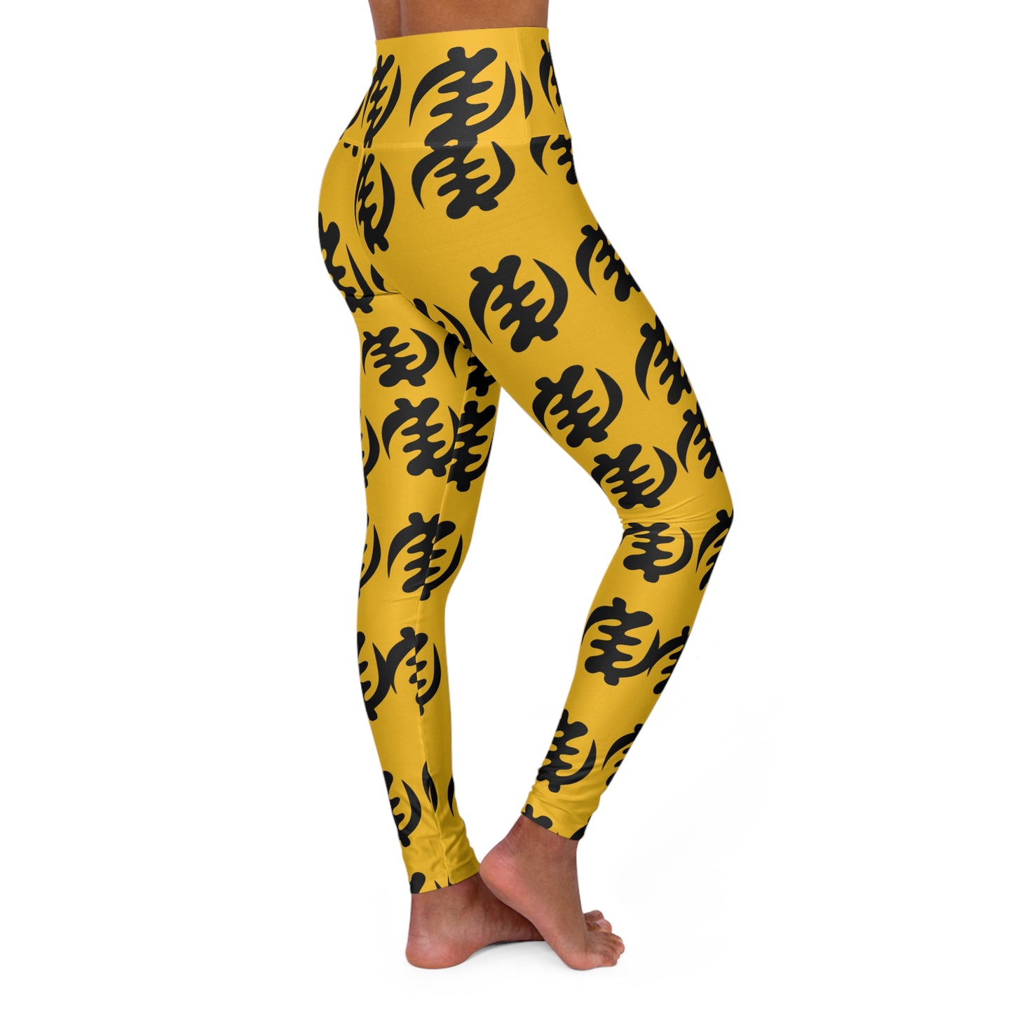 SUPREMEMATHEMATICS GYE NYAME YOGA LEGGINGS