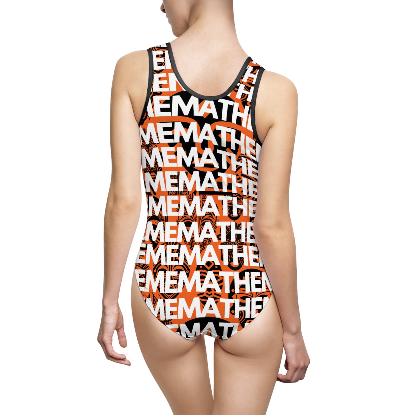SUPREMEMATHEMATICS ONE PIECE SWIM SUIT