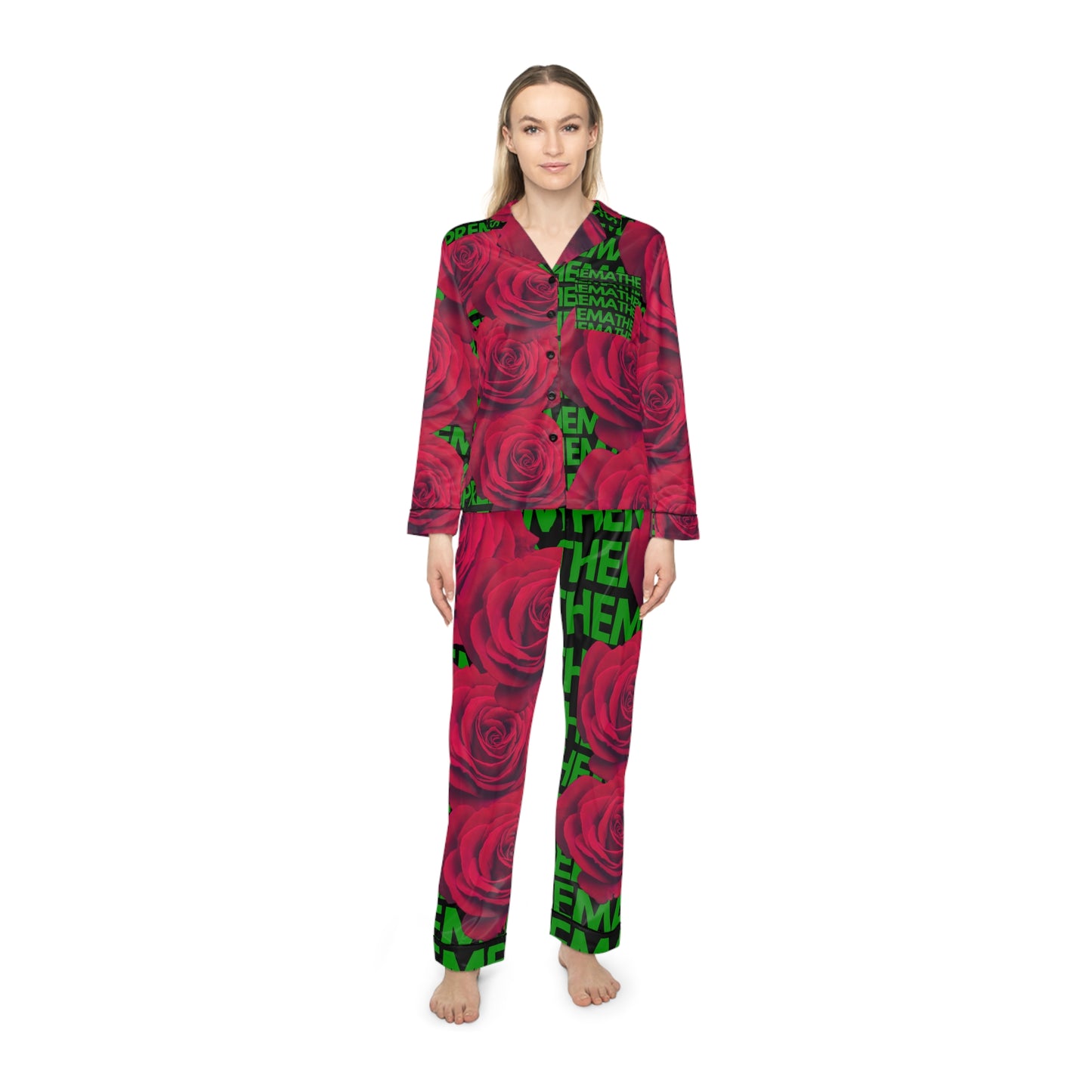SUPREMEMATHEMATICS SATIN PAJAMAS