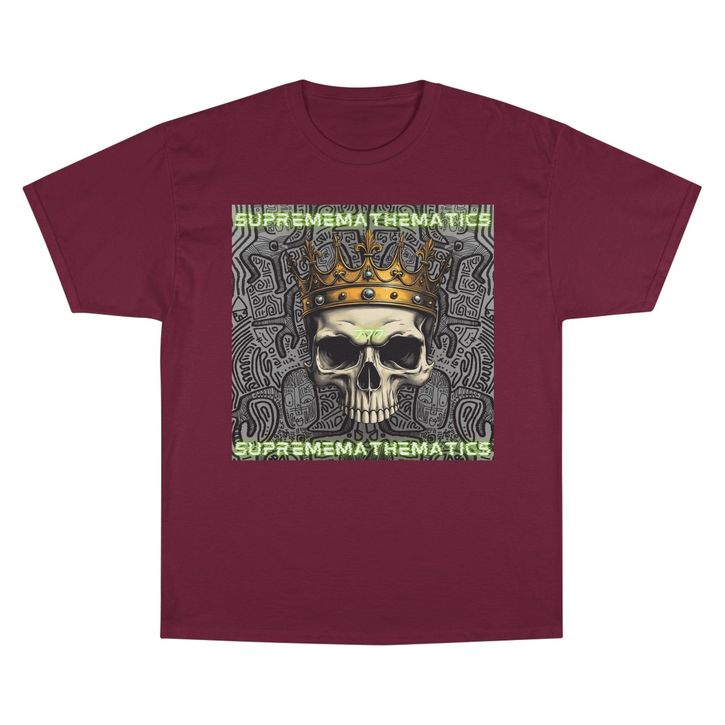 SUPREMEMATHEMATICS KING SKULL TEE