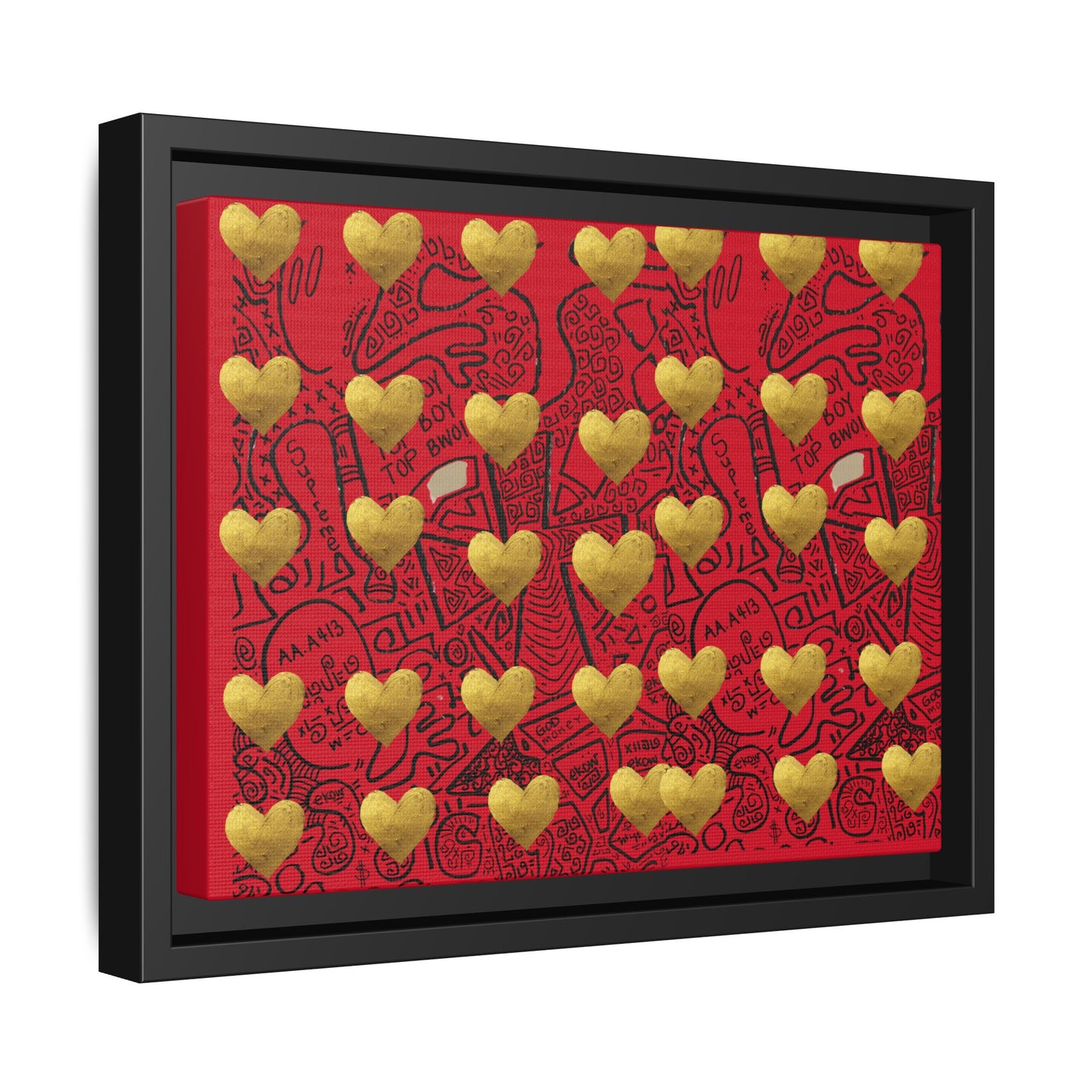 SUPREMEMATHEMATICS FRAMED CANVAS