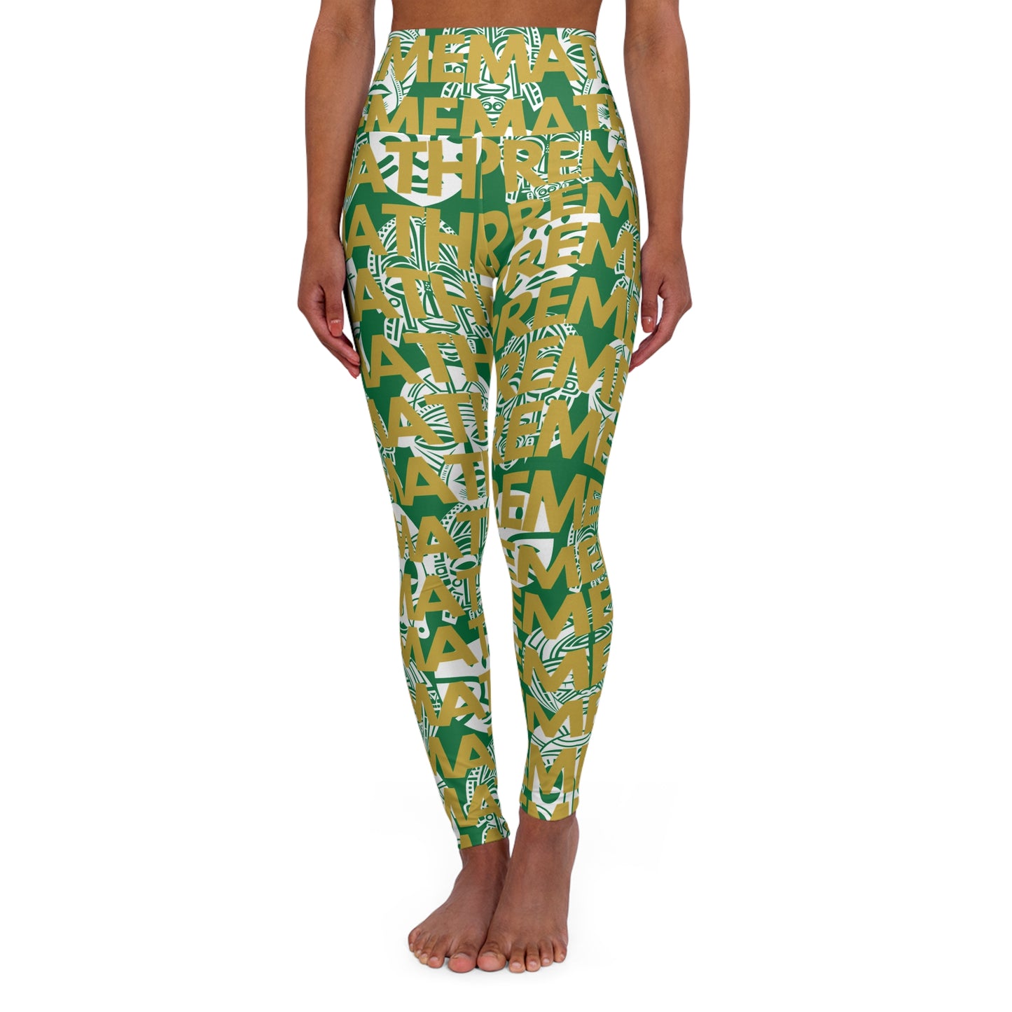 SUPREMEMATHEMATICS HIGH WAIST YOGA LEGGINGS