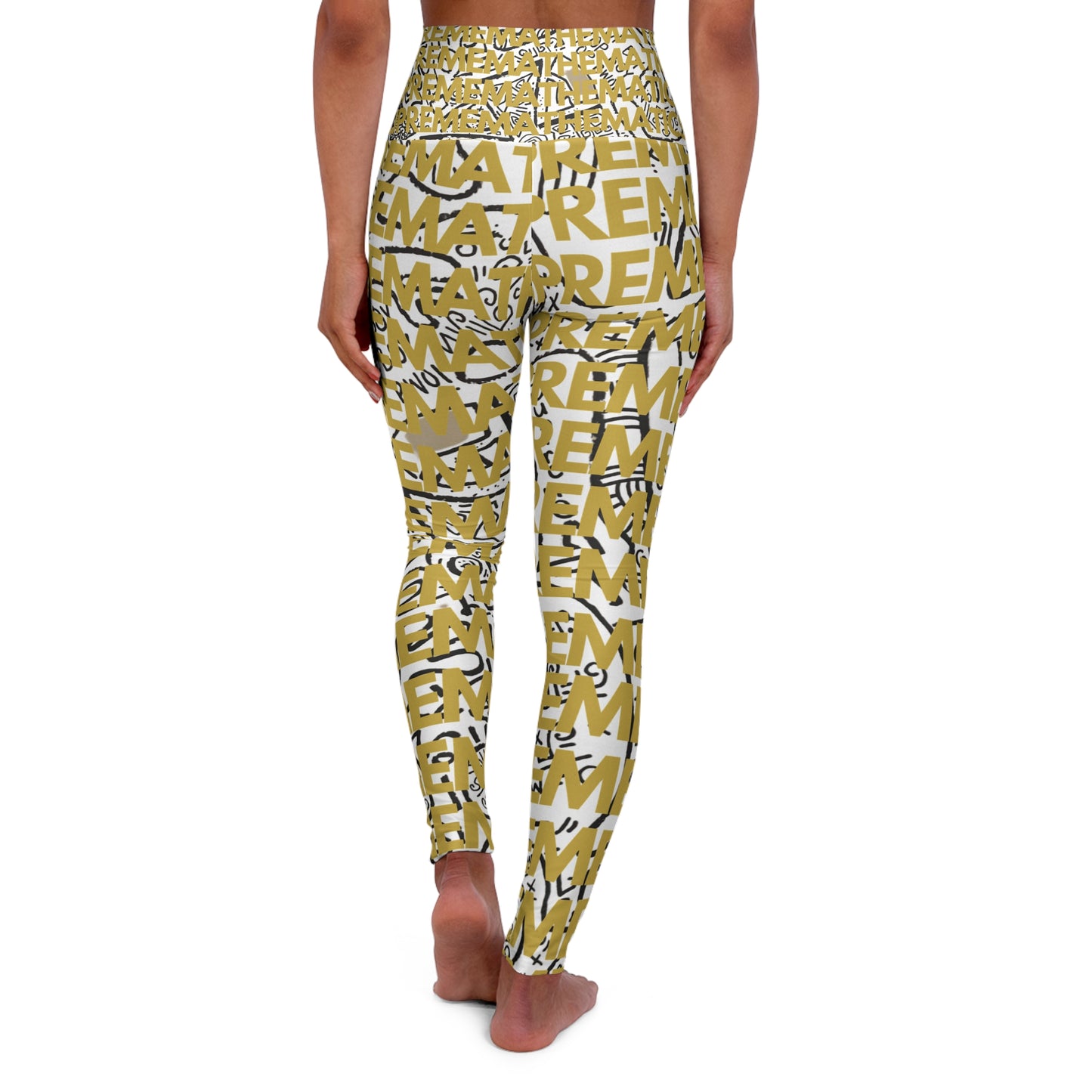 SUPREMEMATHEMATICS HIGH WAIST YOGA LEGGINGS