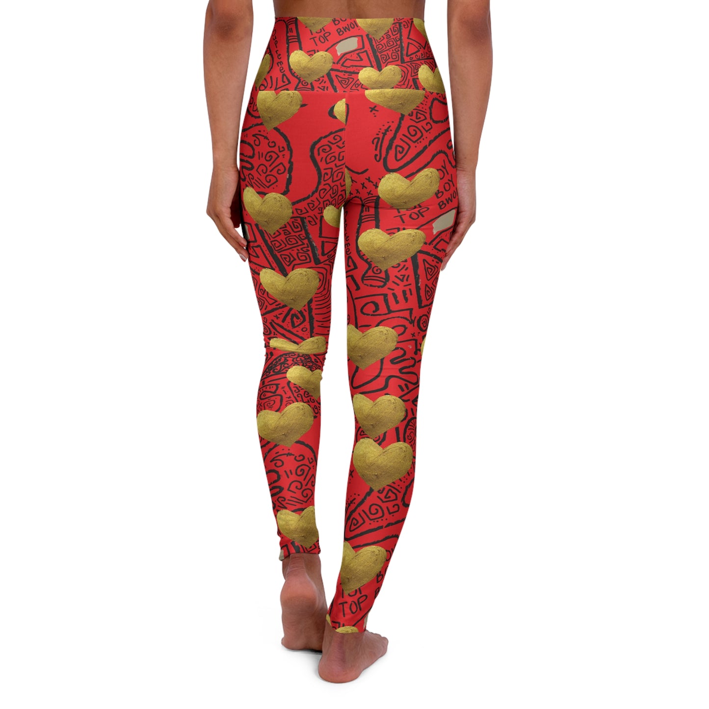 SUPREMEMATHEMATICS HIGH WAIST YOGA LEGGINGS