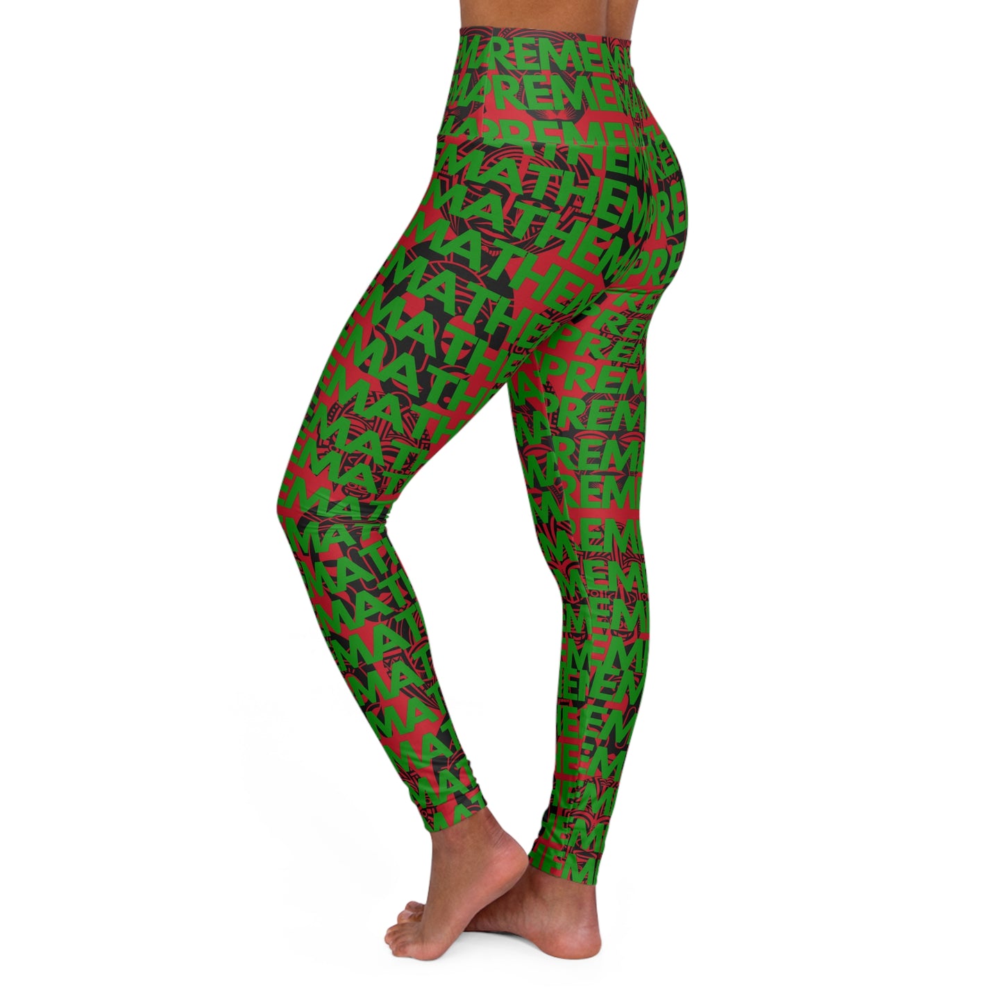 SUPREMEMATHEMATICS HIGH WAIST YOGA LEGGINGS
