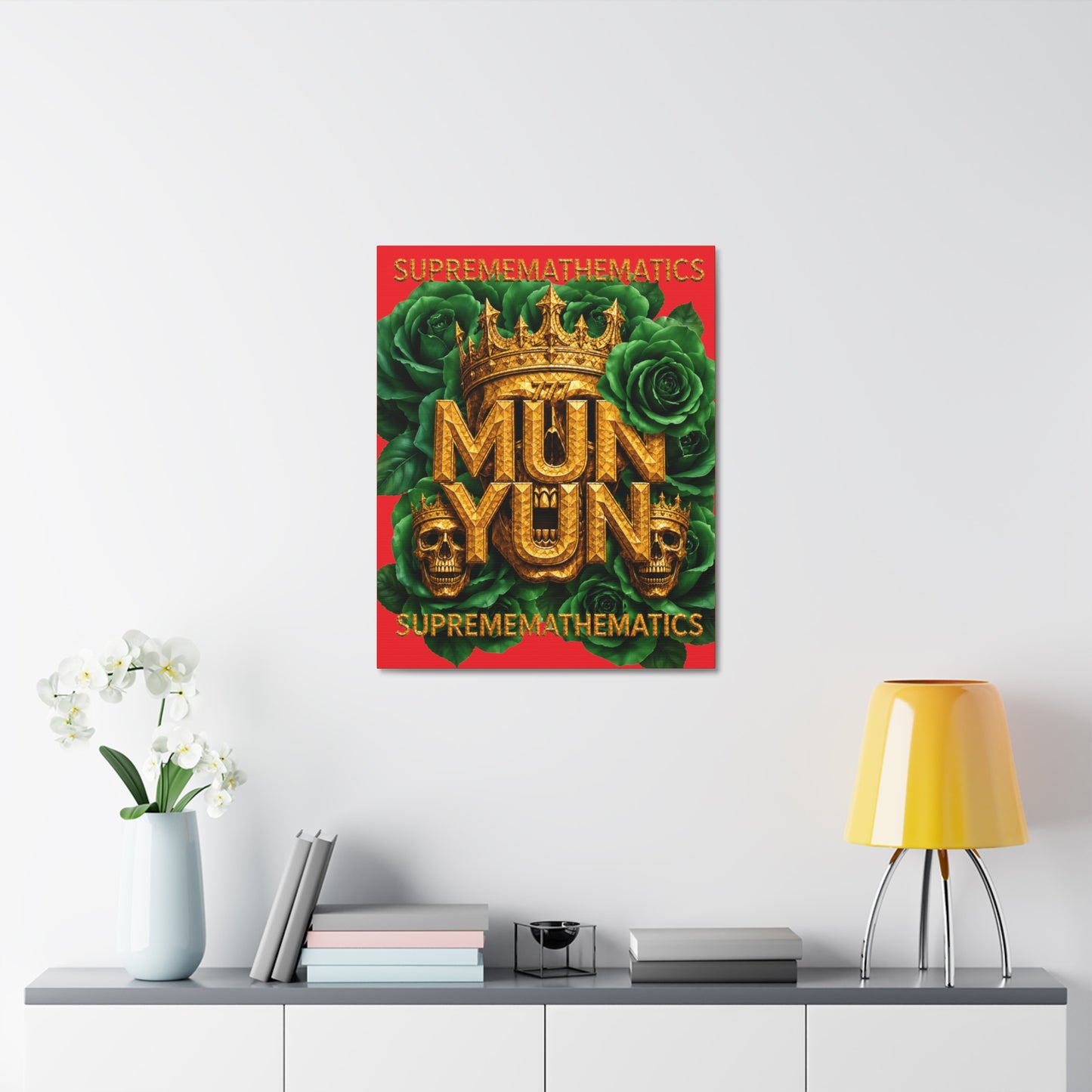 BOXXY MUNYUN ART CANVAS RED