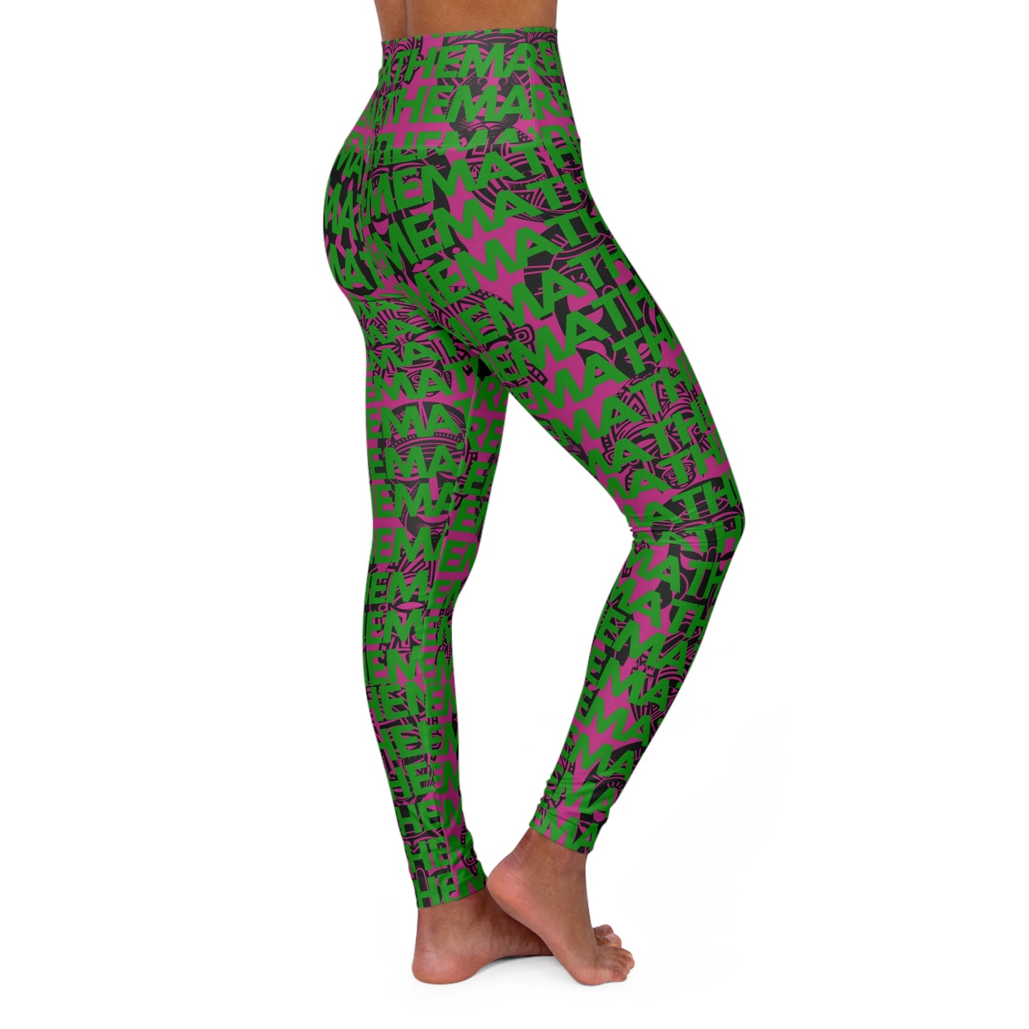 SUPREMEMATHEMATICS HIGH WAIST YOGA LEGGINGS
