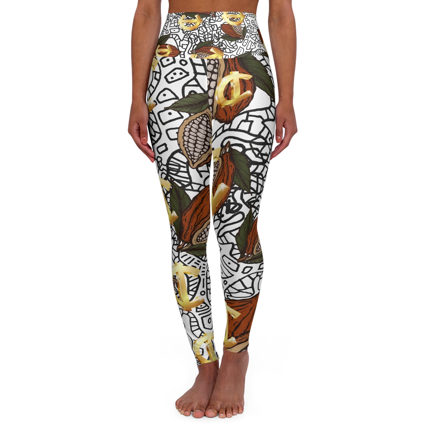 Cedi High Waisted Yoga Leggings
