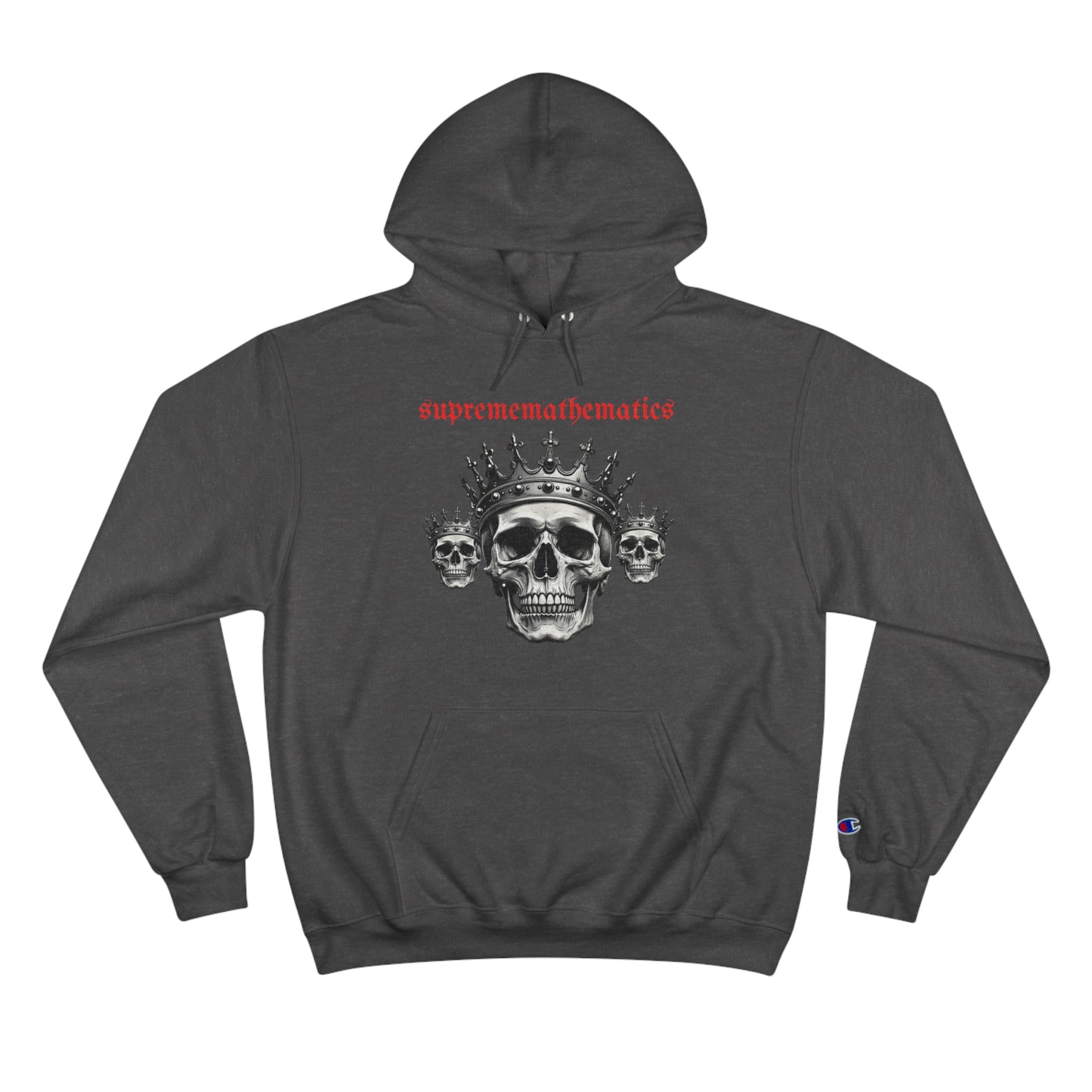 SUPREMEMATHEMATICS SKULL KING HOODIE