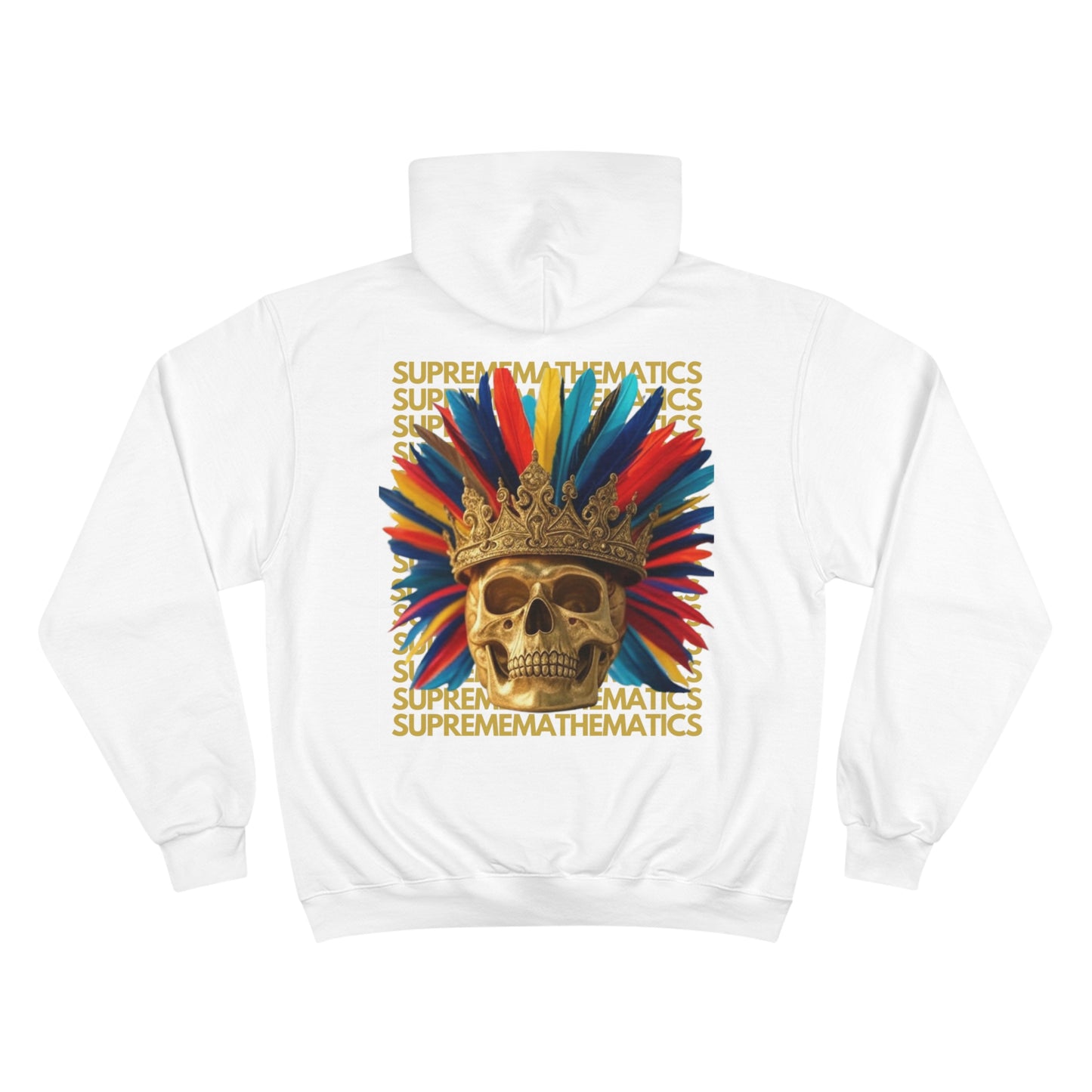 SUPREMEMATHEMATICS FEATHER CROWN HOODIE