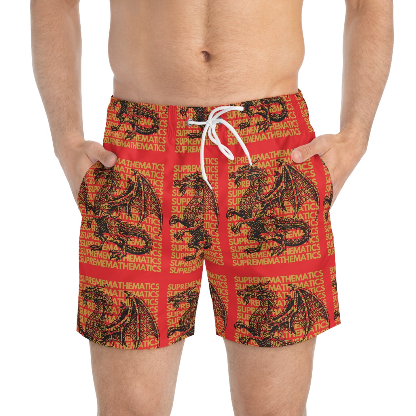SUPREMEMATHEMATICS SWIM TRUNKS