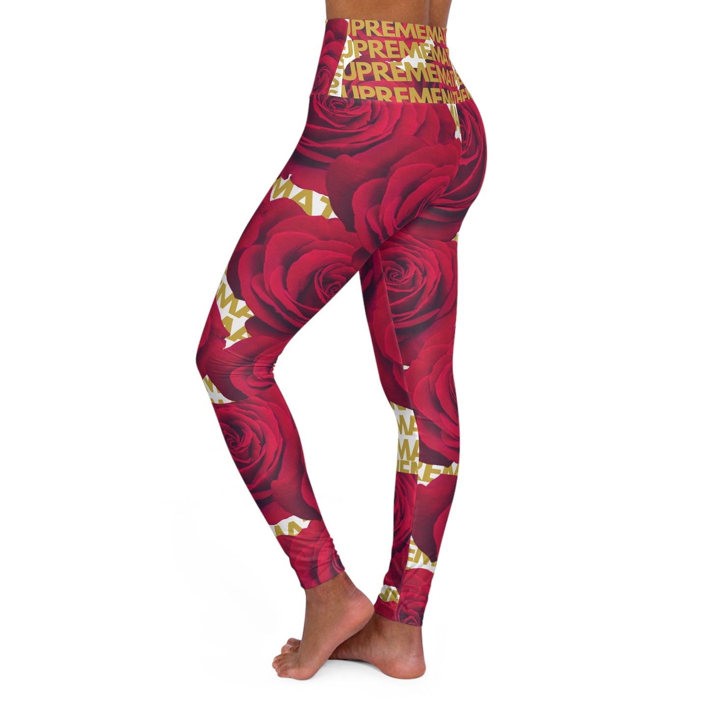 SUPREMEMATHEMATICS HIGH WAIST YOGA LEGGINGS