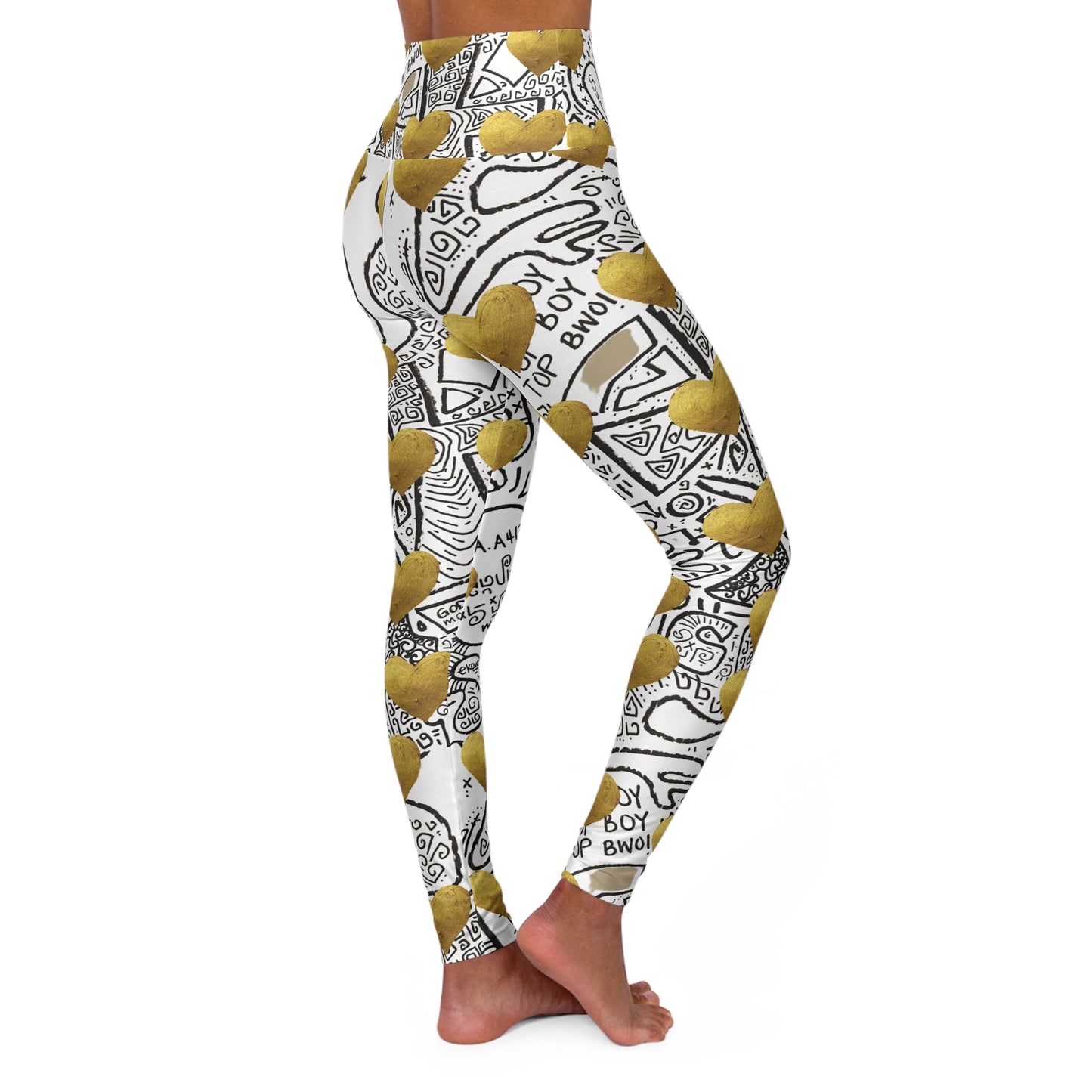 SUPREMEMATHEMATICS HIGH WAIST YOGA LEGGINGS