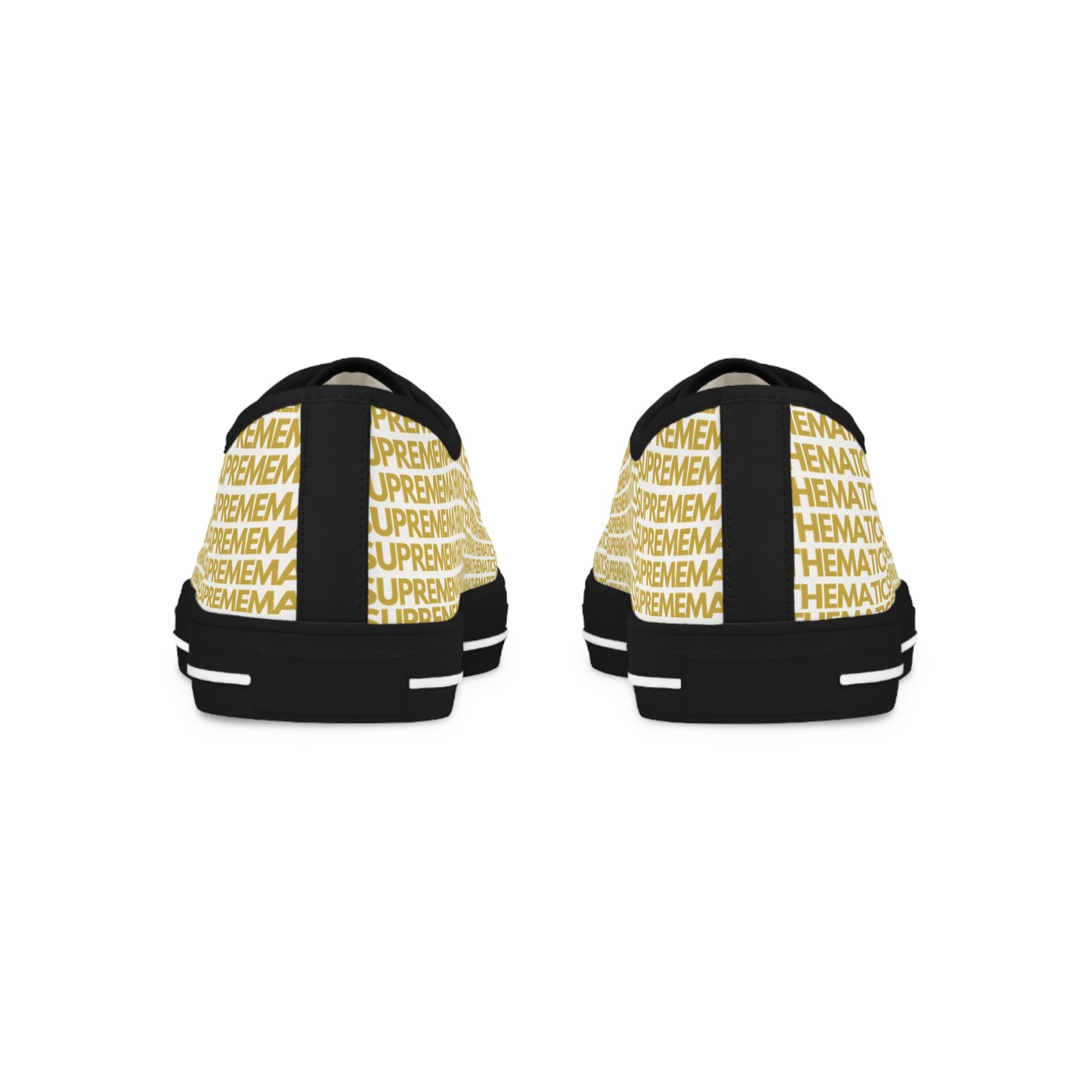 SUPREMEMATHEMATICS LOW TOP SNEAKERS