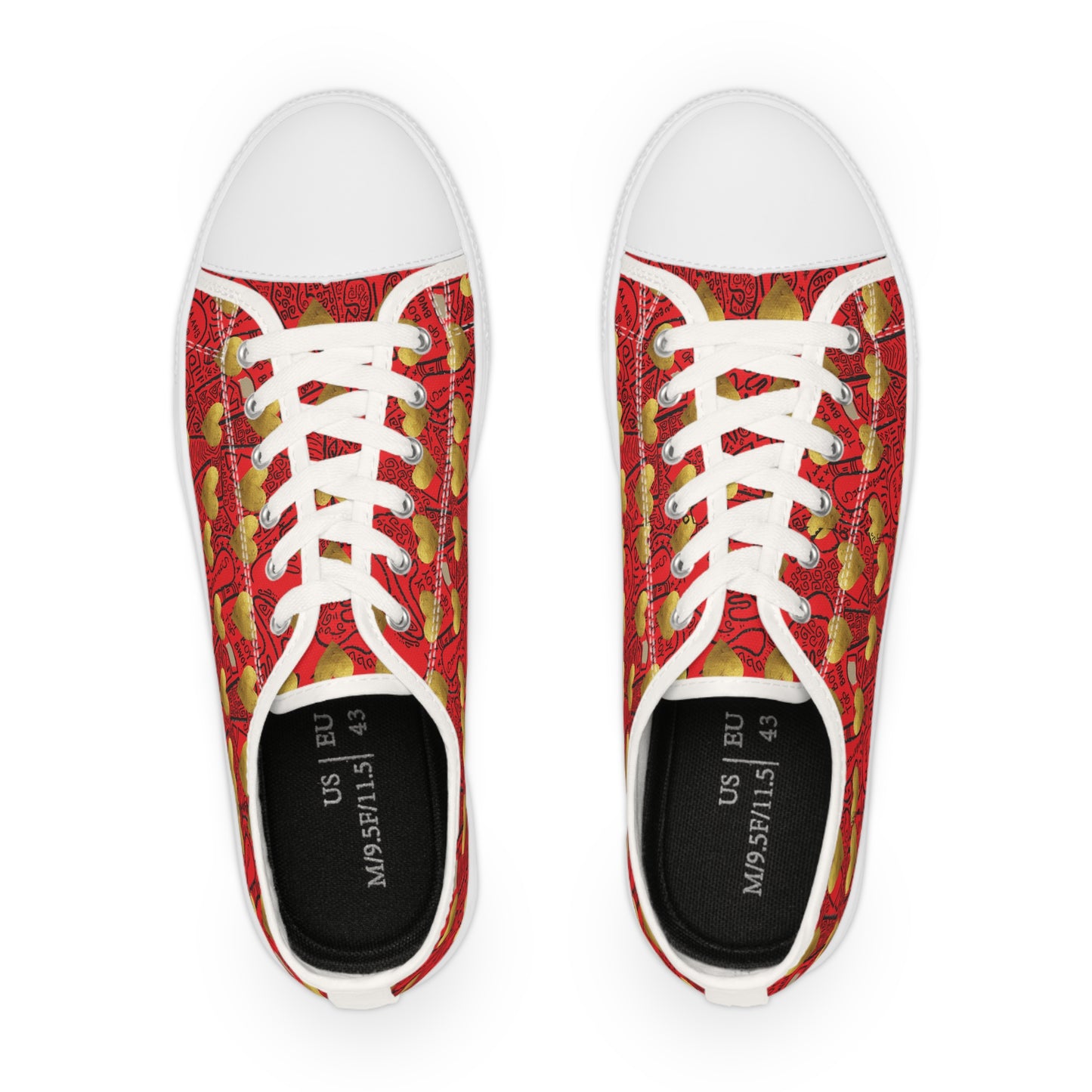 SUPREMEMATHEMATICS LOW TUP SNEAKERS