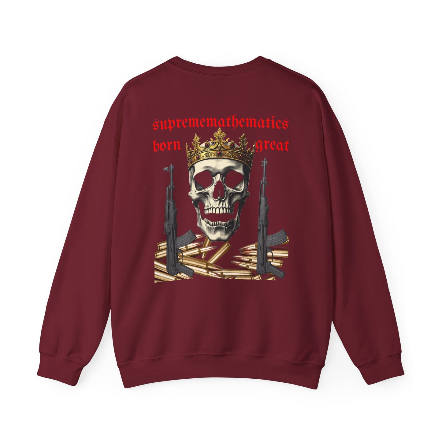 SUPREMEMATHEMATICS BORN GREAT SWEATSHIRT