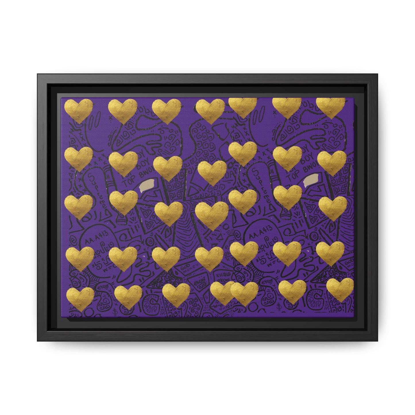 SUPREMEMATHEMATICS FRAMED CANVAS