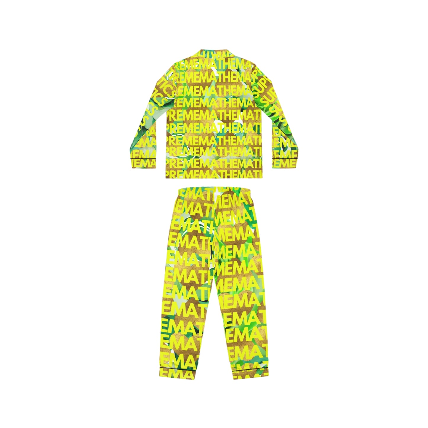 SUPREMEMATHEMATICS SATIN PAJAMAS