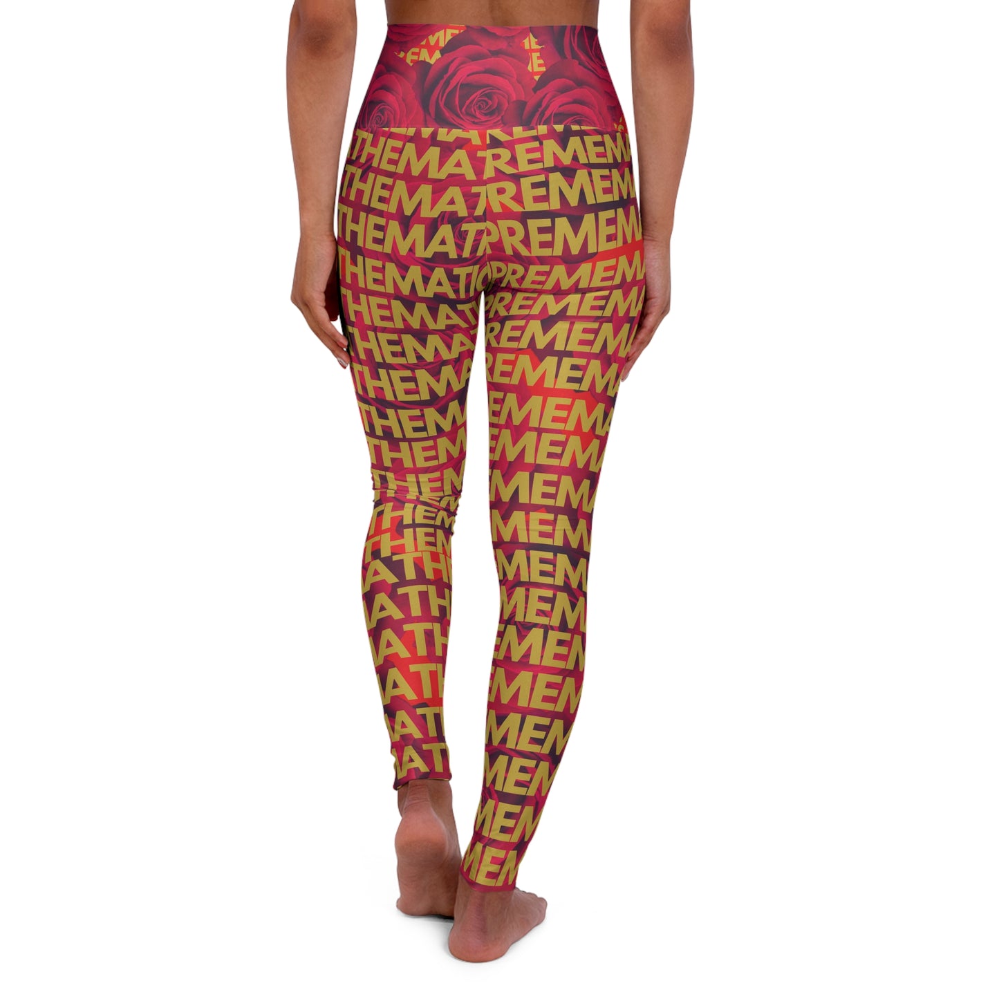 SUPREMEMATHEMATICS HIGH WAIST YOGA LEGGINGS