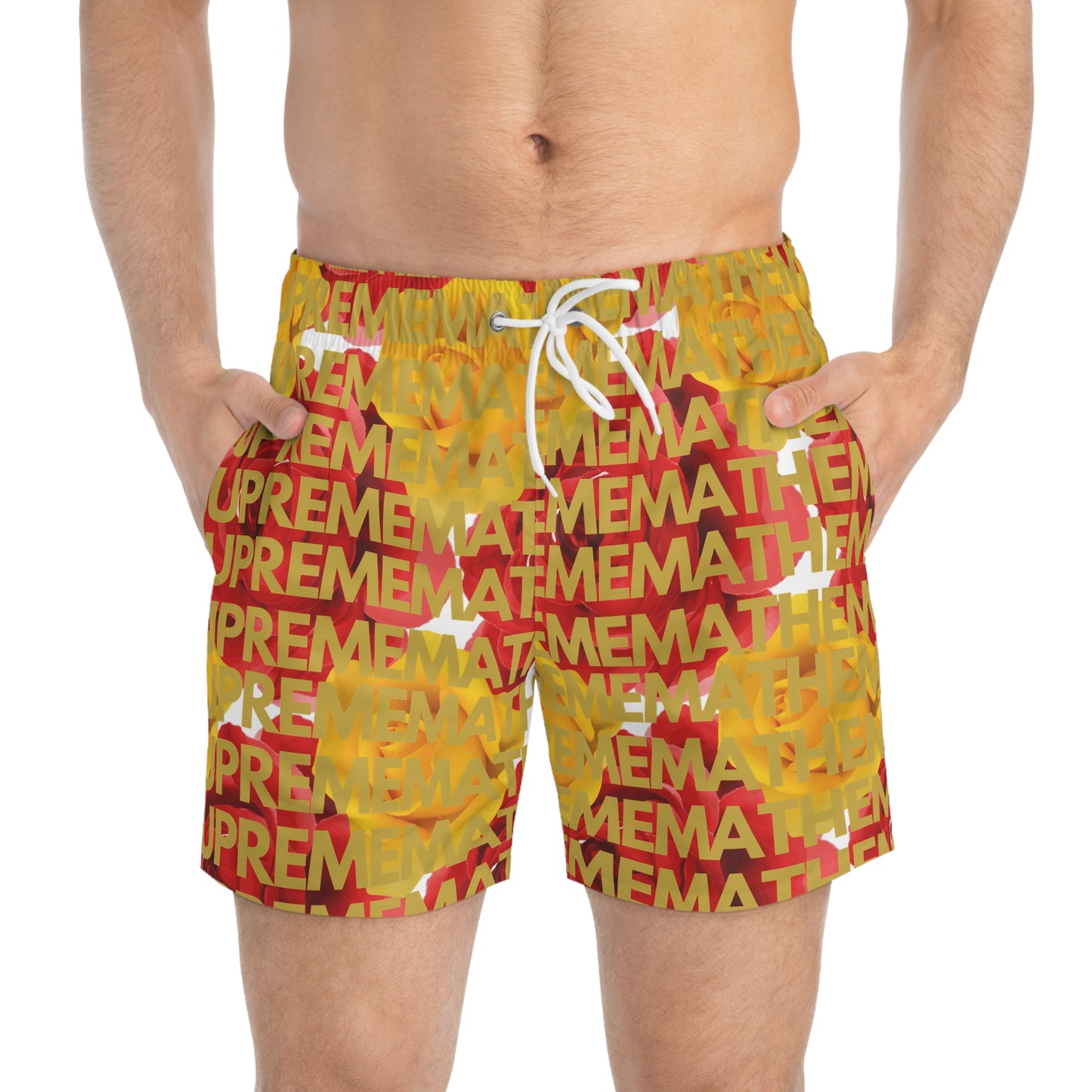 SUPREMEMATHEMATICS SWIM TRUNKS