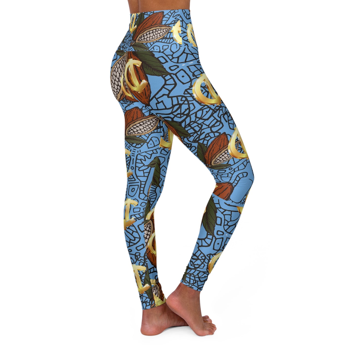 SUPREMEMATHEMATICS HIGH WAIST YOGA LEGGINGS