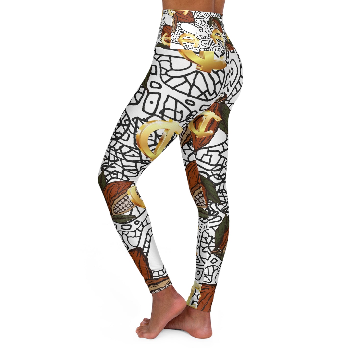 Cedi High Waisted Yoga Leggings