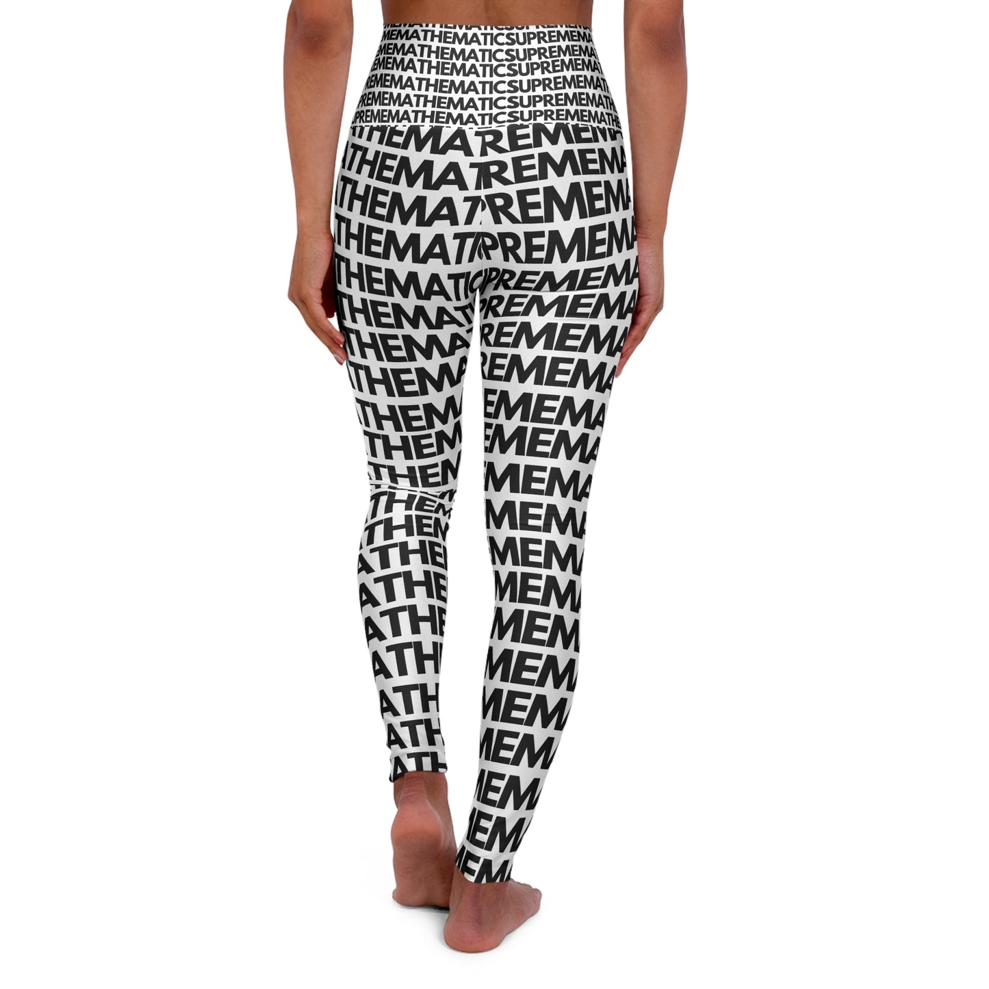 SUPREMEMATHEMATICS HIGH WAIST YOGA LEGGINGS