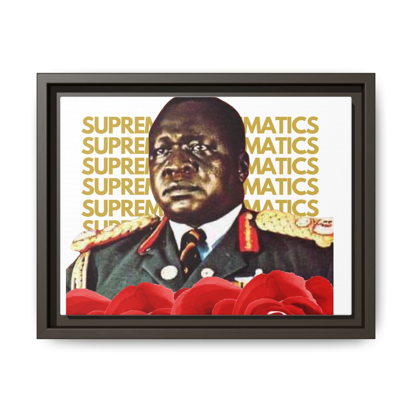 SUPREMEMATHEMATICS IDI AMIN CANVAS
