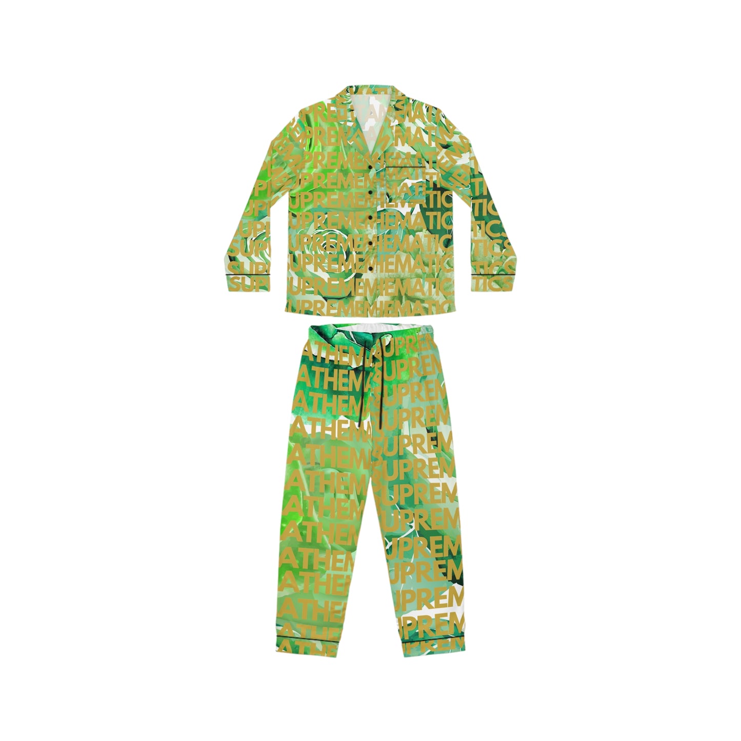 SUPREMEMATHEMATICS SATIN PAJAMAS