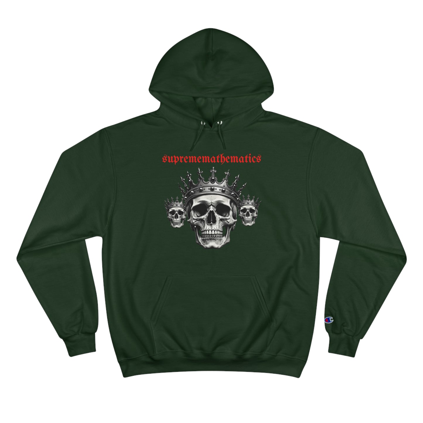 SUPREMEMATHEMATICS SKULL KING HOODIE