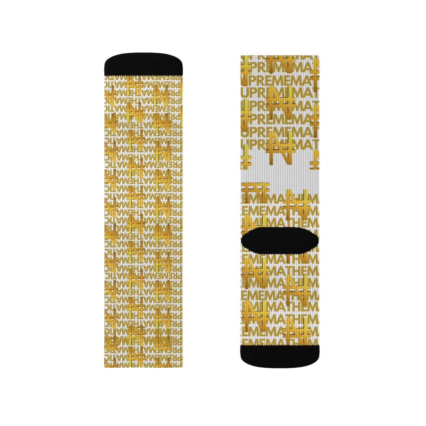 SUPREMEMATHEMARICS NAIRA SOCKS