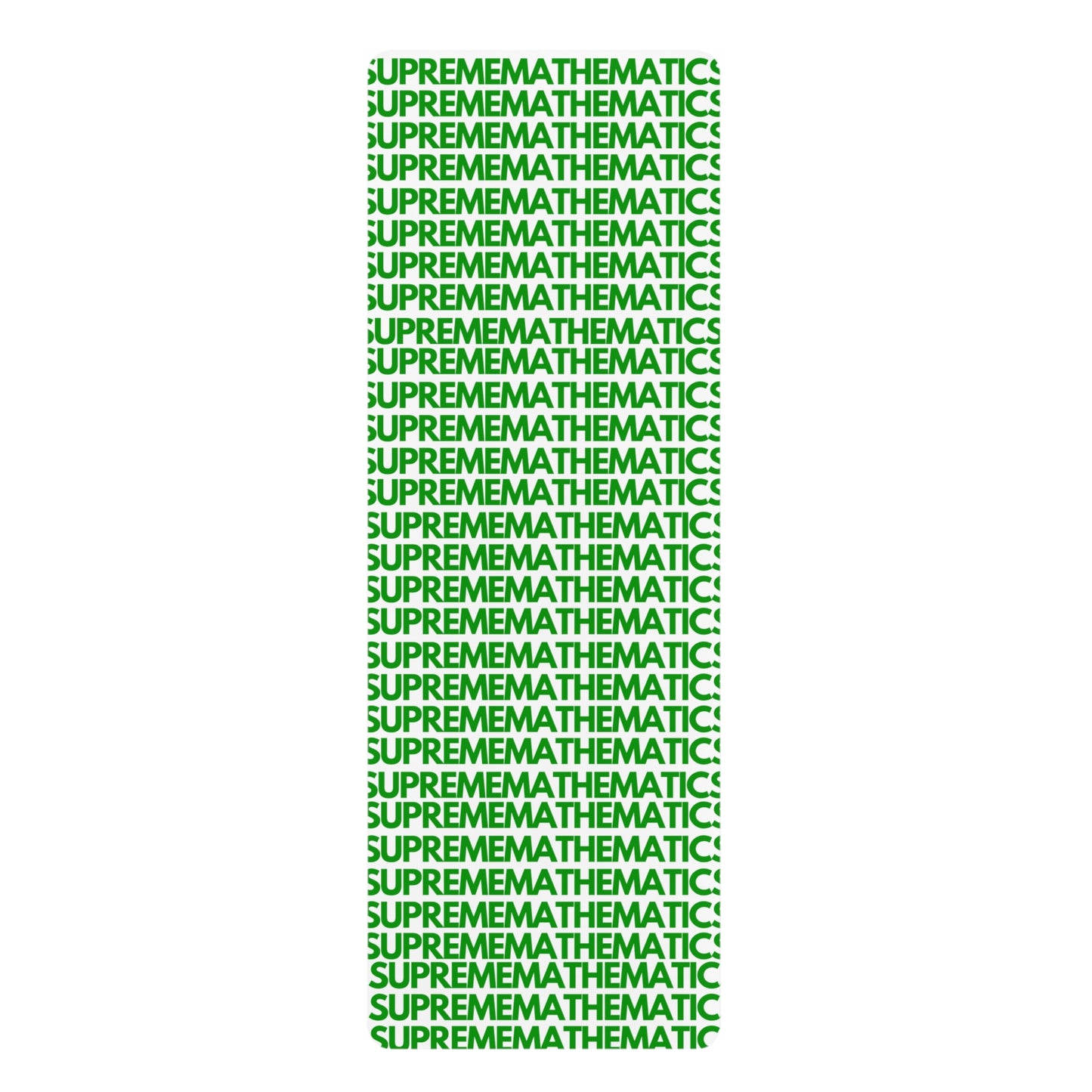SUPREMEMATHEMATICS RUBBER YOGA MAT