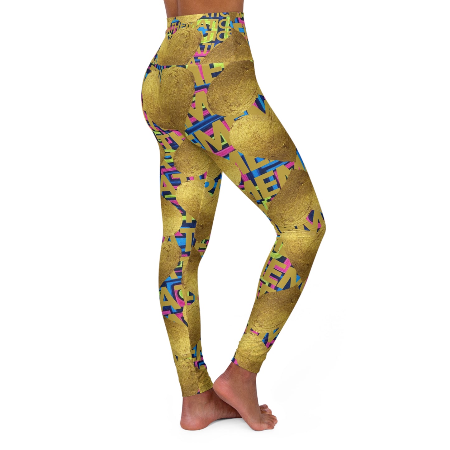 SUPREMEMATHEMATICS HIGH WAIST YOGA LEGGINGS