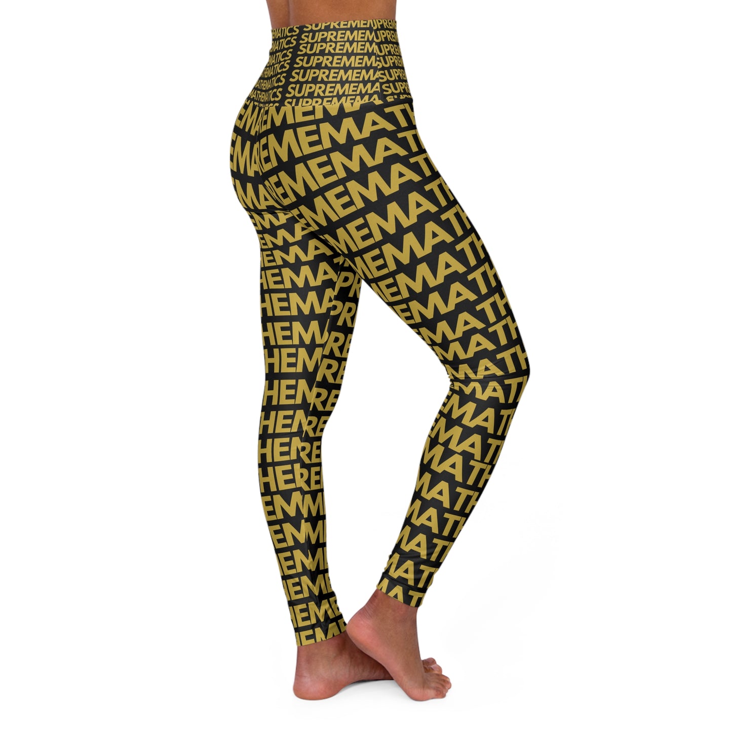 SUPREMEMATHEMATICS HIGH WAIST YOGA LEGGINGS
