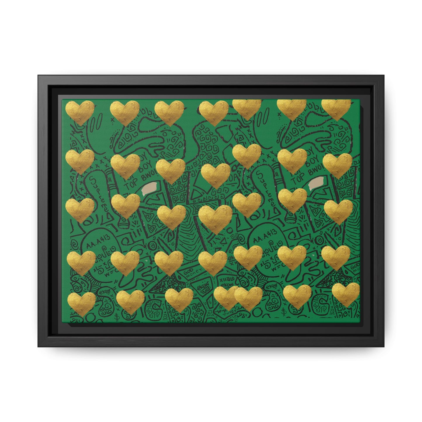 SUPREMEMATHEMATICS FRAMED CANVAS