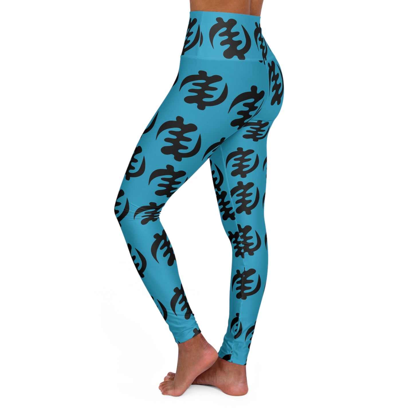SUPREMEMATHEMATICS GYE NYAME YOGA LEGGINGS