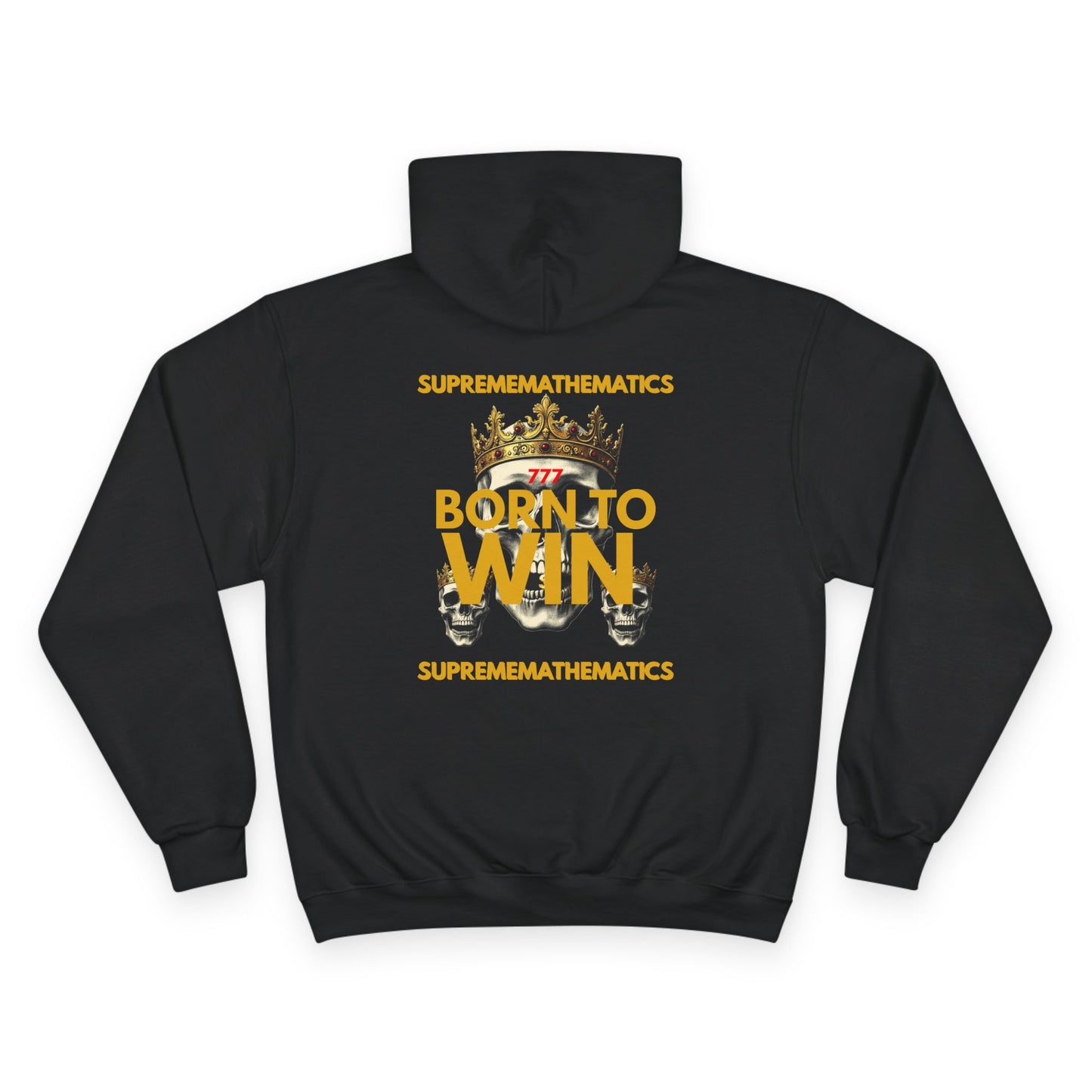 SUPREMEMATHEMATICS BORN TO WIN HOODIE