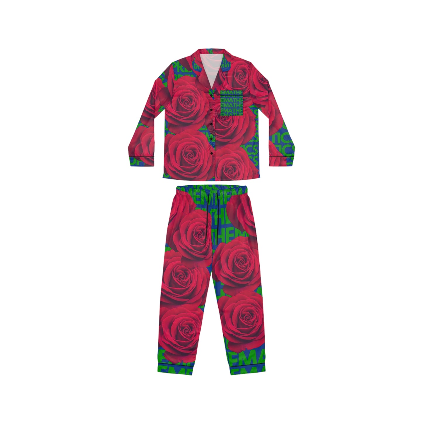 SUPREMEMATHEMATICS SATIN PAJAMAS