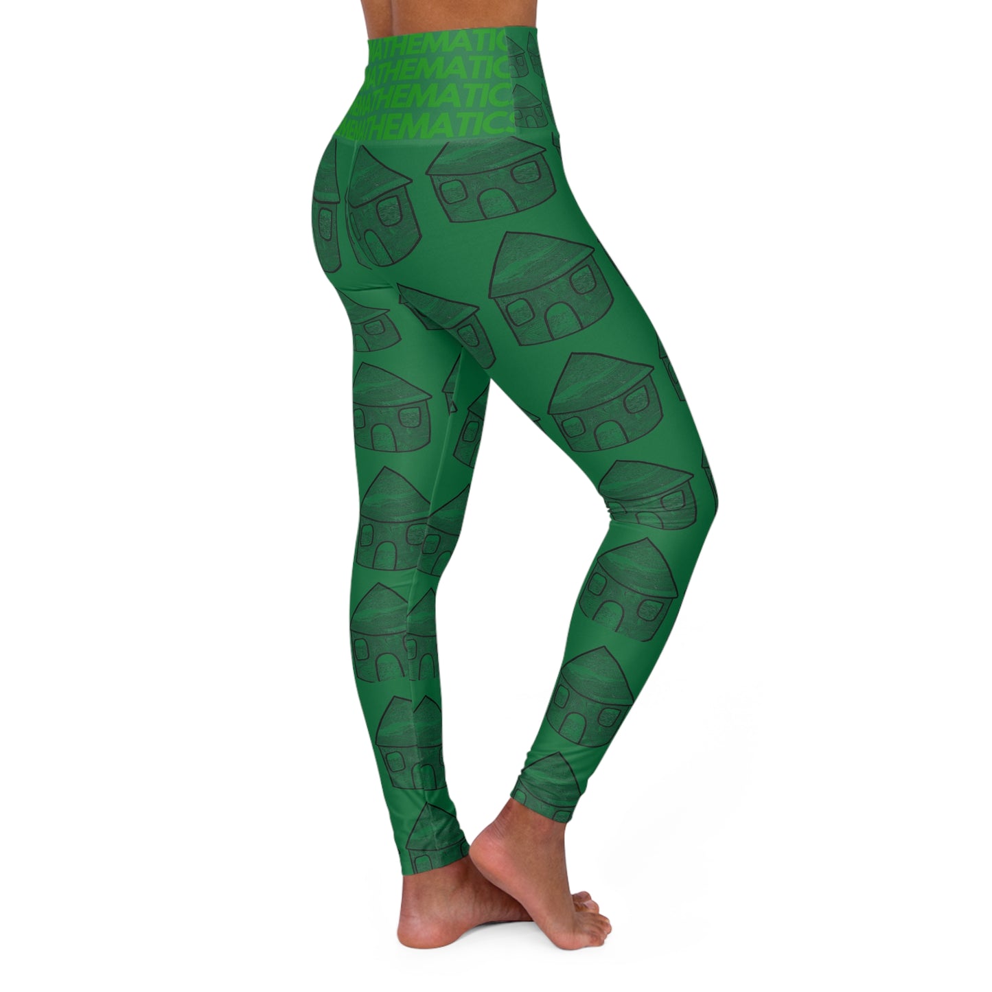 SUPREMEMATHEMATICS HIGH WAIST YOGA LEGGINGS