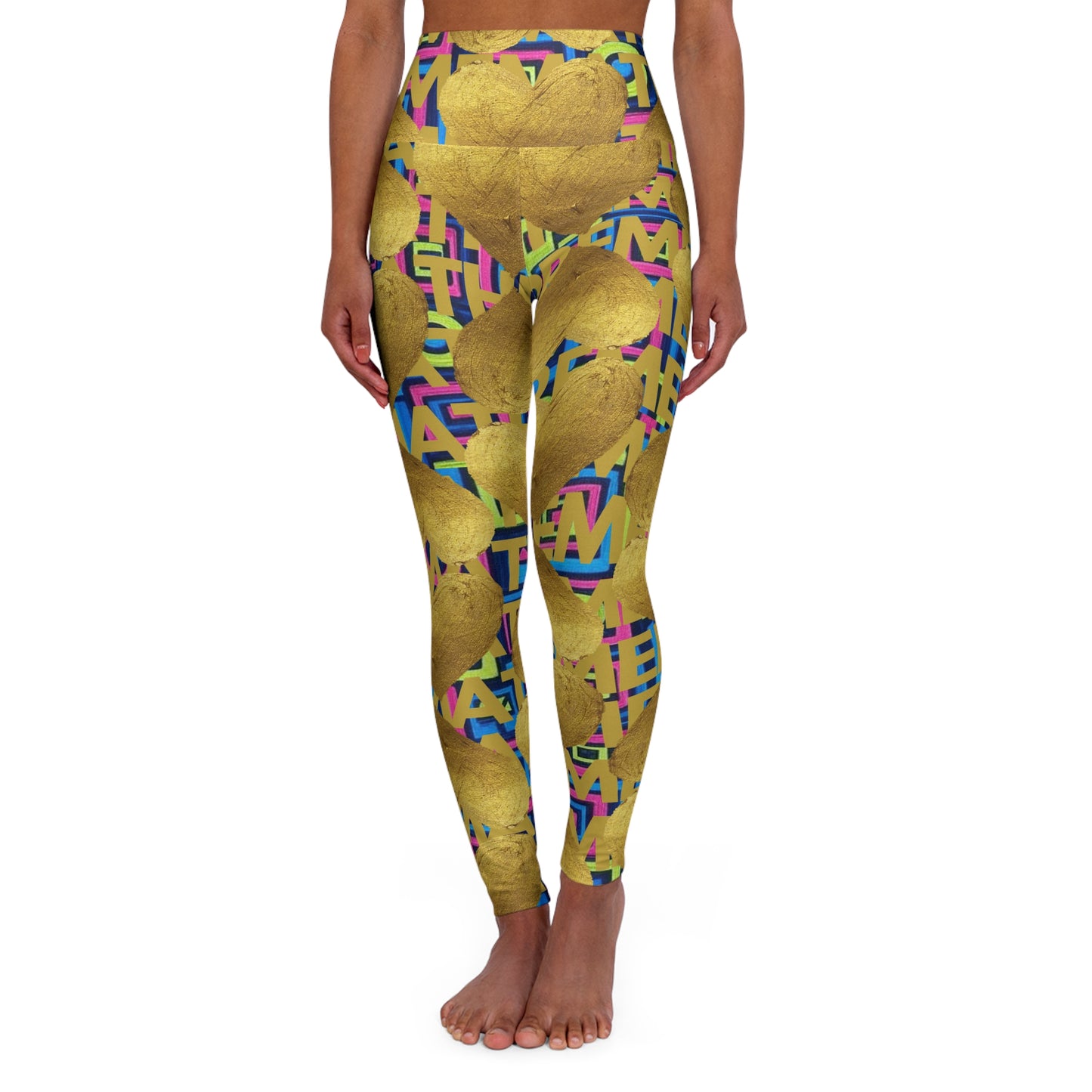 SUPREMEMATHEMATICS HIGH WAIST YOGA LEGGINGS