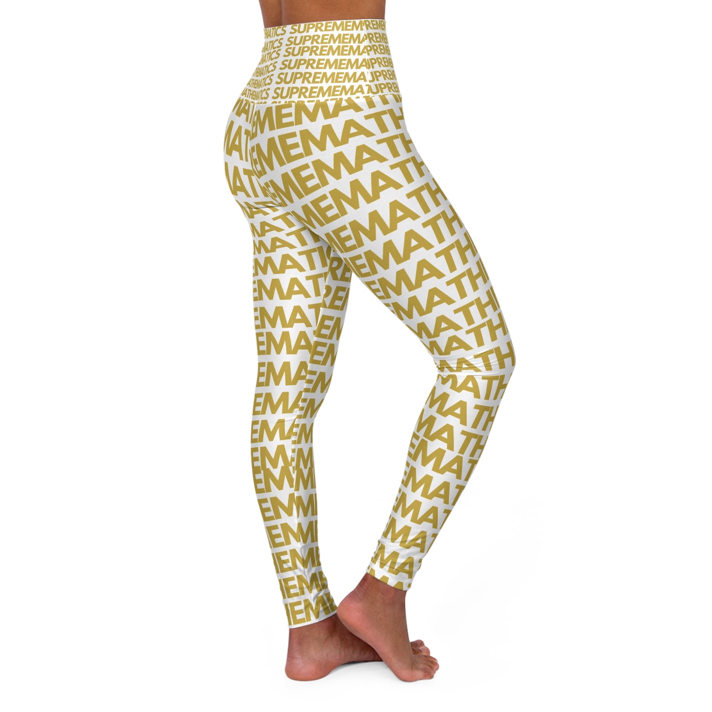 SUPREMEMATHEMATICS HIGH WAIST YOGA LEGGINGS