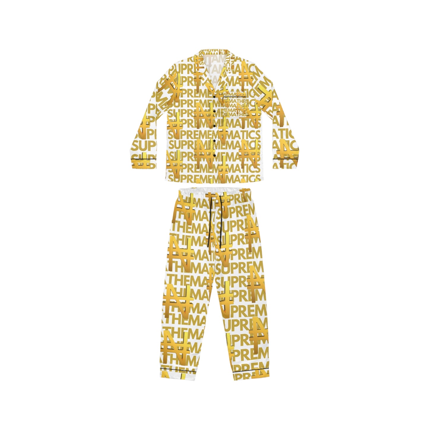 SUPREMEMATHEMATICS NAIRA SATIN PAJAMAS