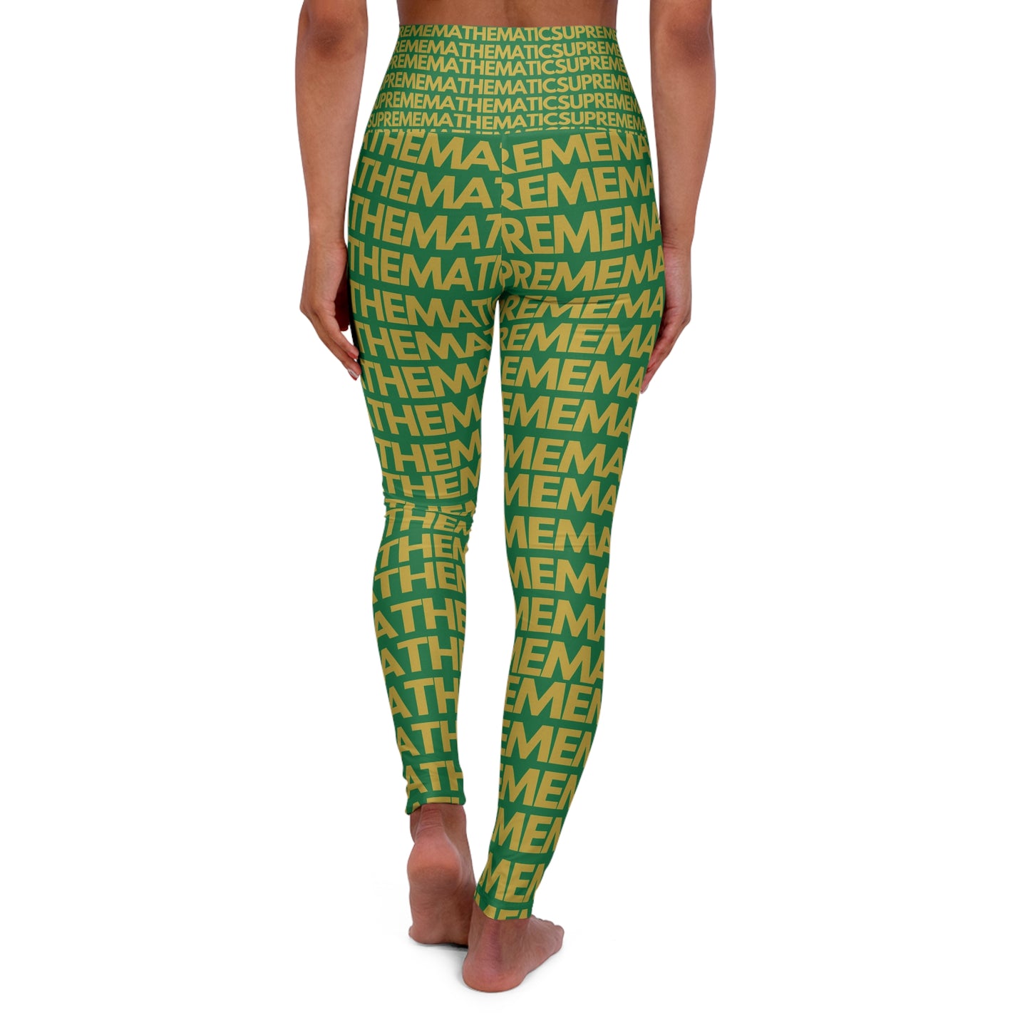 SUPREMEMATHEMATICS HIGH WAIST YOGA LEGGINGS