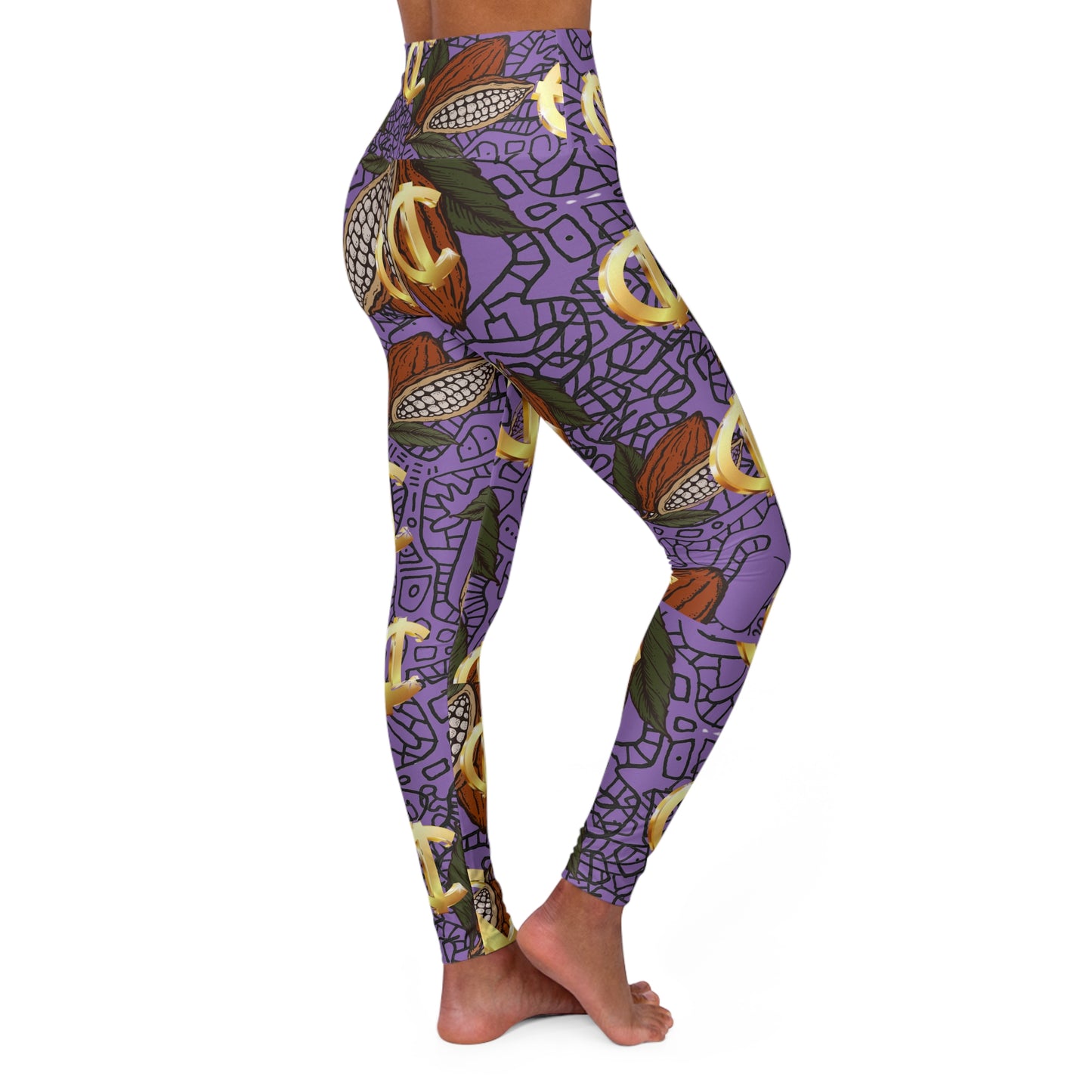 SUPREMEMATHEMATICS HIGH WAIST YOGA LEGGINGS