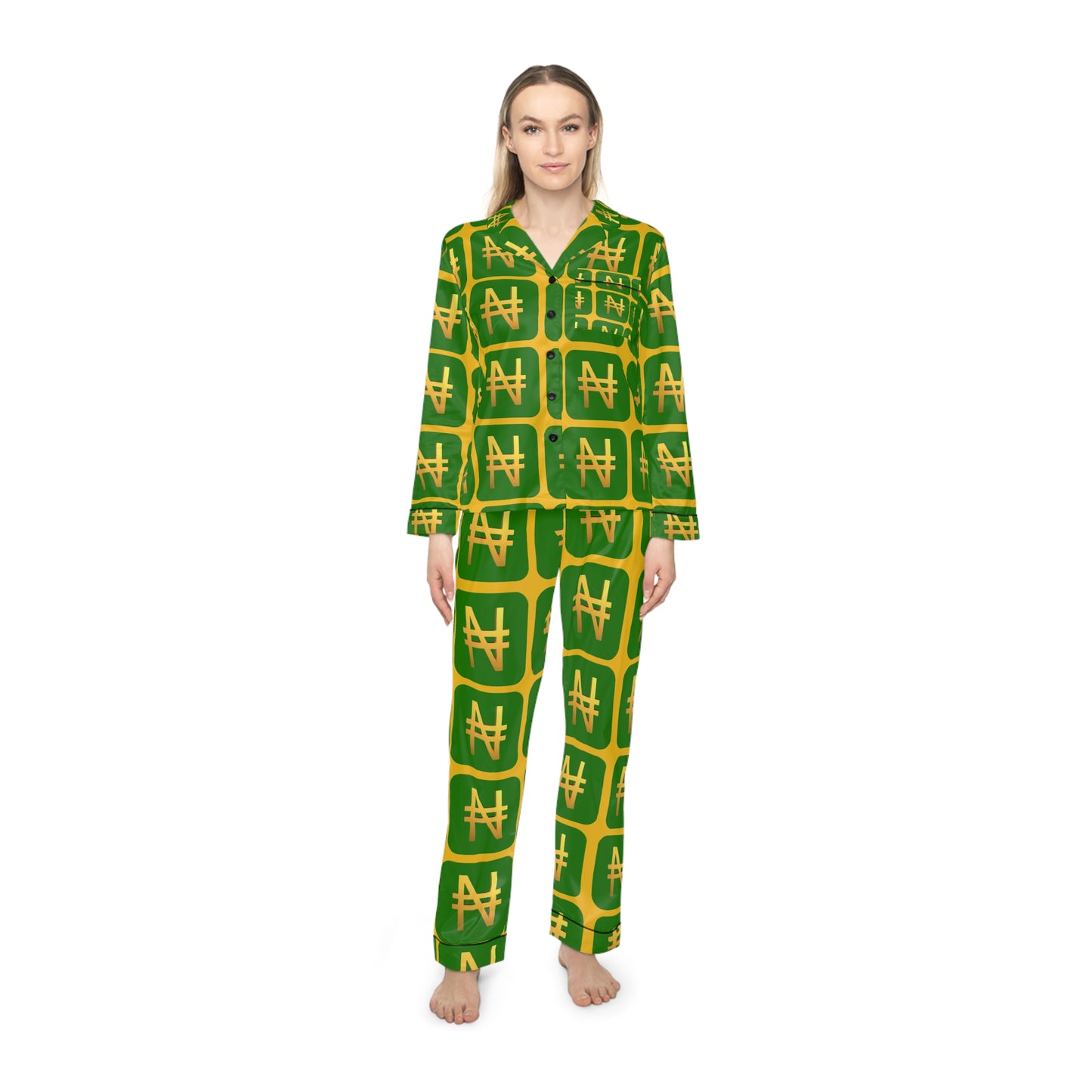 SUPREMEMATHEMATICS SATIN PAJAMAS