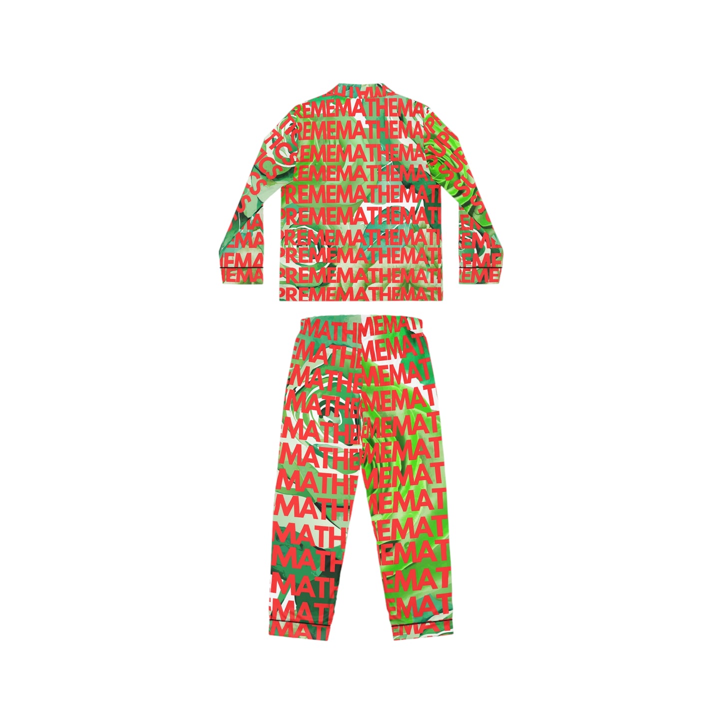 SUPREMEMATHEMATICS SATIN PAJAMAS
