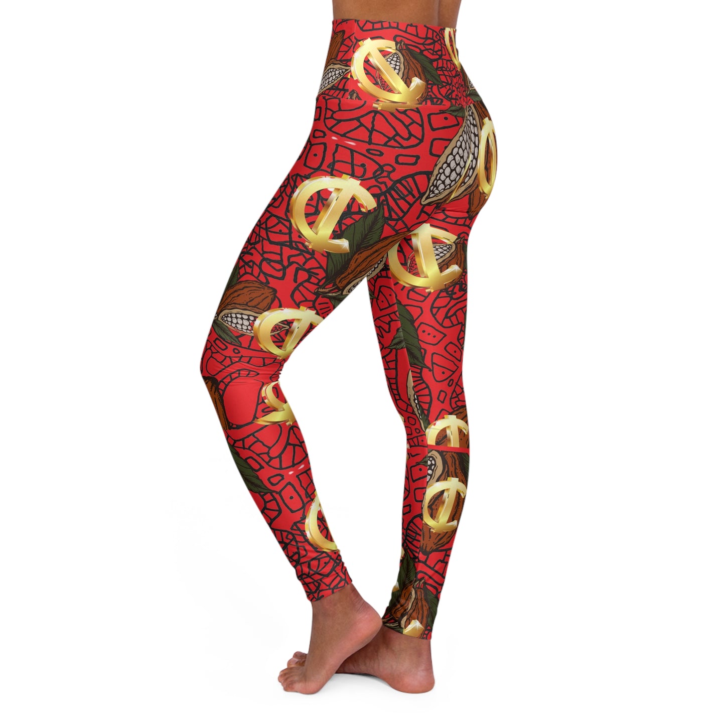 SUPREMEMATHEMATICS HIGH WAIST YOGA LEGGINGS
