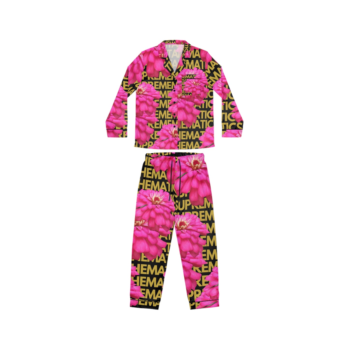 SUPREMEMATHEMATICS SATIN PAJAMAS