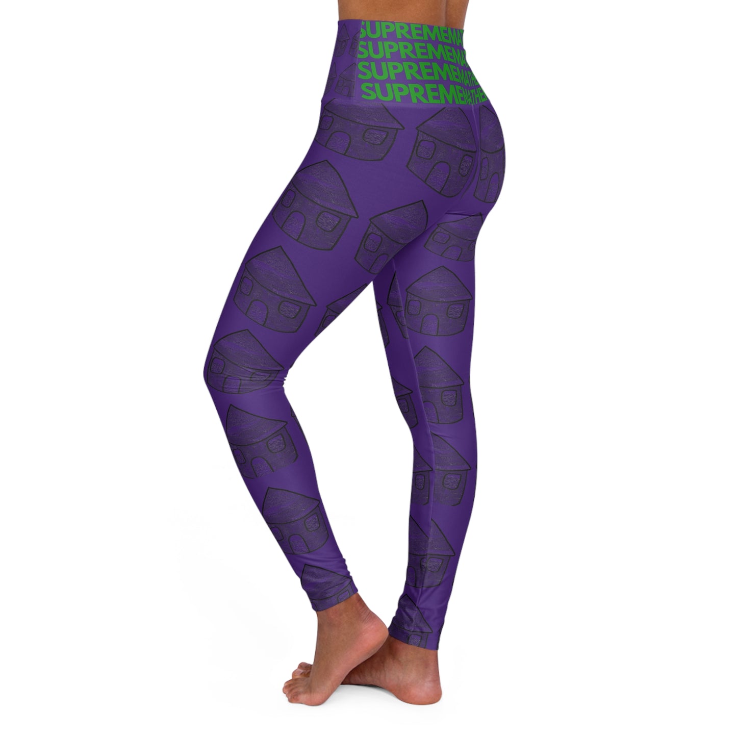 SUPREMEMATHEMATICS HIGH WAIST YOGA LEGGINGS